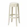 30'' Backless Kage Barstool Polycarbonate - Cream