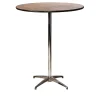 36 Inch Round Cocktail Table Adjustable Height 30" & 42" Event Table