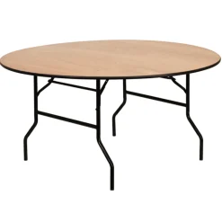 60" Round Plywood Table