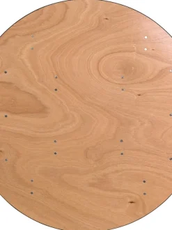 72" Round Plywood Table