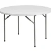 48" Round Resin Table - 30" Tall
