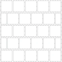 21 x 21- Outlok - Indoor/Outdoor WaterProof Dance Floor Set