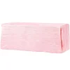Accordion Crushed Taffeta - 90"x156" Rectangular Tablecloth - Pink