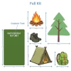 Adventure Camp Foam Core Birthday Backdrop Kit by PopScene™