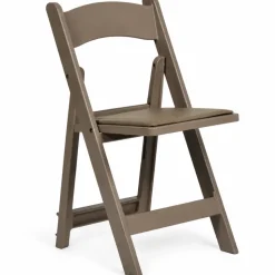 Amigo™ Resin Folding Chair - Sand Beige
