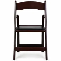 Amigo™ Resin Folding Chair - Red Mahogany