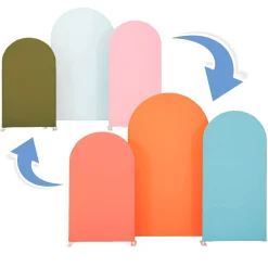 Arched Backdrop Fabirc Set w/ Double Sided Tension Fabric Cover - Whimsical Collection