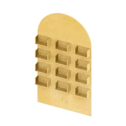 Arched Wood Party Snack Wall Panel - 84