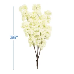 Artificial Hydrangea Bloom Branch — Cream / Ivory | Interchangeable Branch for ModTree™ Collection Trees