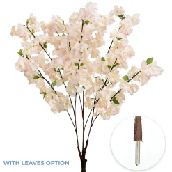 Artificial Hydrangea Bloom Branch — Blush / Light Pink | Interchangeable Branch for ModTree™ Collection Trees