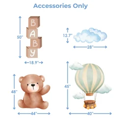 Baby Bear Foam Core Backdrop Kit by PopScene™