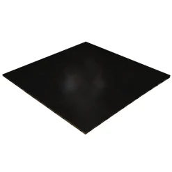 Black & White Slate Snaplock Dance Floor Set - Easy Assembly, Portable with Edging & Transport Cart! - 36