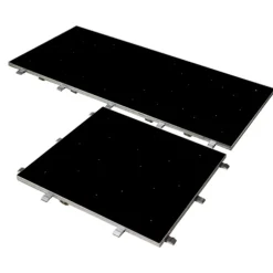 Black LED Starlight Dance Floor Kit - 12ft x 12ft (includes Flight Case)