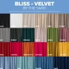 Bliss - 100% Polyester Velvet - By The Yard - 110" Width
