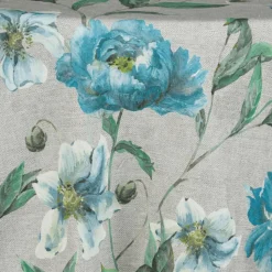 Blue Livia by the Yard - 114" Width