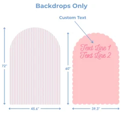 Blush Baby Foam Core Backdrop Kit by PopScene™