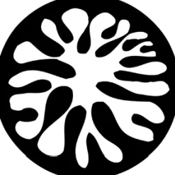 Brain Splat - Stock Gobo for Gobo Light Projectors - Choose your size!
