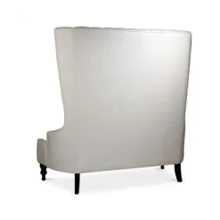 Bride and Groom Throne Loveseat - Ivory