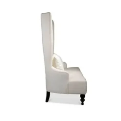 Bride and Groom Throne Loveseat - Ivory