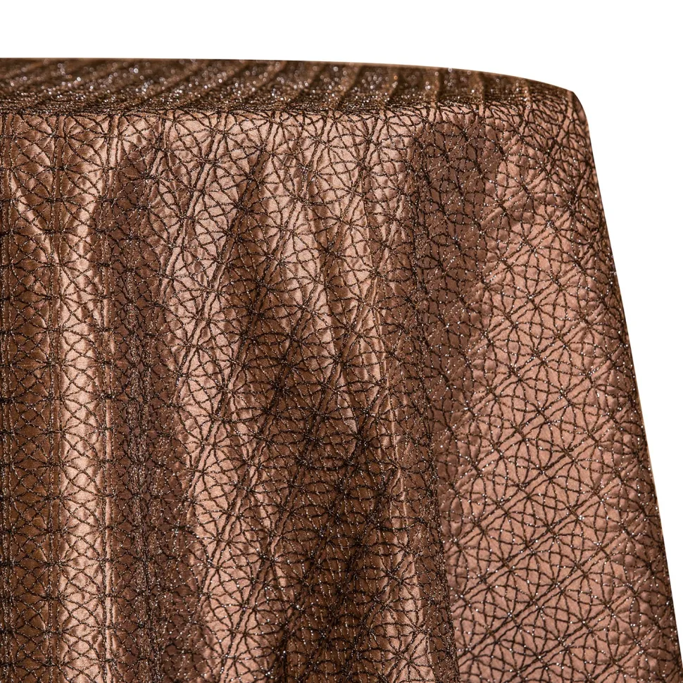 Bronze - Dream Catcher Designer Tablecloths by Eastern Mills - Many Size Options