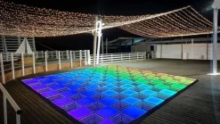 Checkerboard Style 3D Dance Floor - 20ft x 20ft