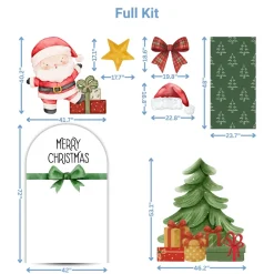Christmas 1 Foam Core Birthday Backdrop Kit by PopScene™