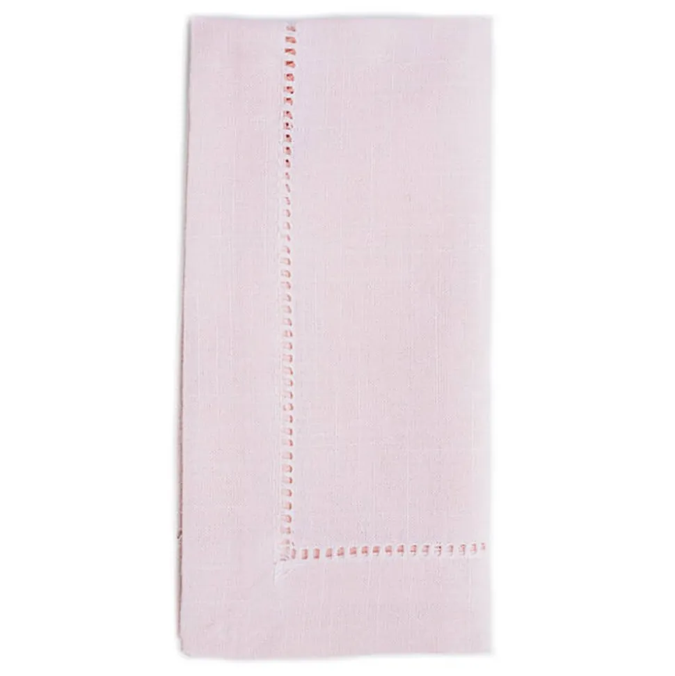 Classico Hemstitch - 20" x 20" - 12 PACK - Blush