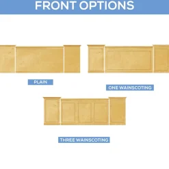 Collapsible Two Tier Serving Bar - 3 Piece Set!