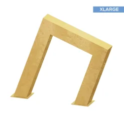 Collapsible 3D Abstract Square Arch - SET of 2!