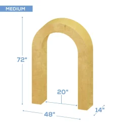 Collapsible 3D Curved Open Arch 3 Piece Set