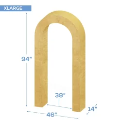 Collapsible 3D Curved Open Arch 3 Piece Set