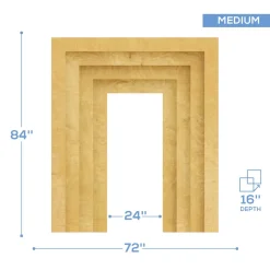 Collapsible 3D Eva Arch - 2 Piece Set