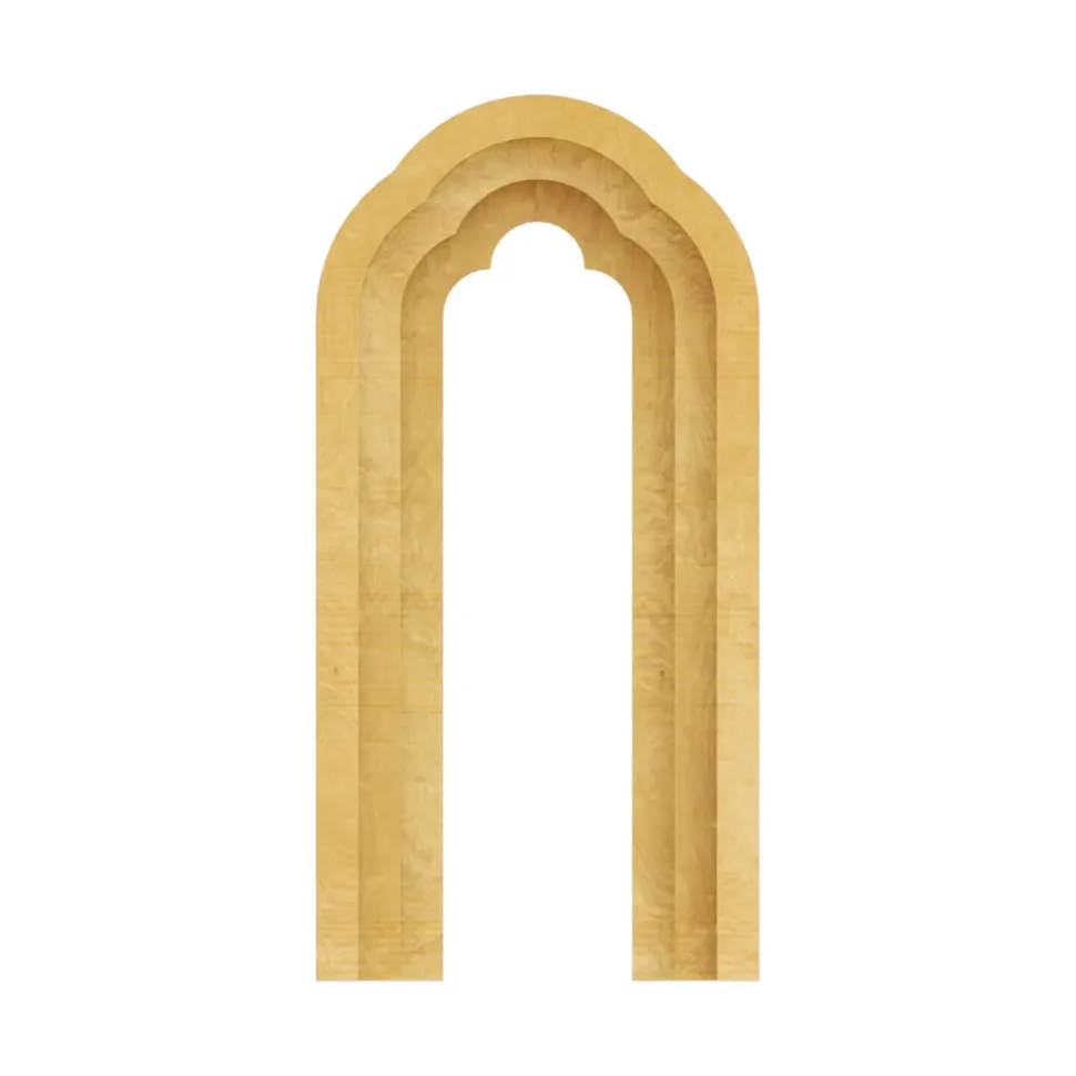 Collapsible 3D Juliette Arch - 7.5ft Tall