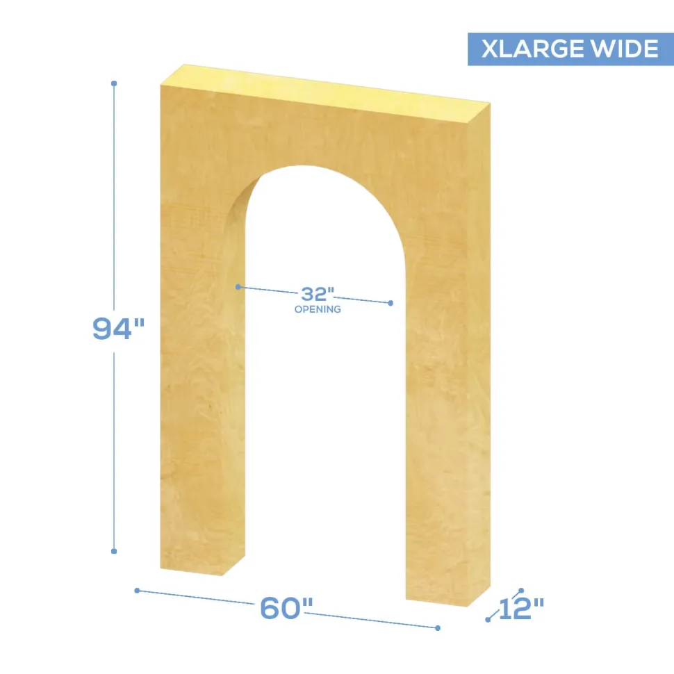 Collapsible 3D Rectangle Full Arch - Choose your Size!