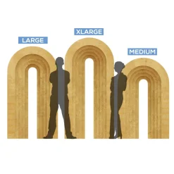 Collapsible 3D Ridge Arch - Select Your Size!