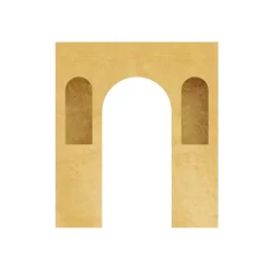Collapsible 3D Rosalie Arch - 8ft Tall