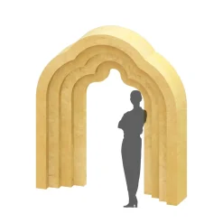 Collapsible 3D Seraphina Arch - 8ft Tall