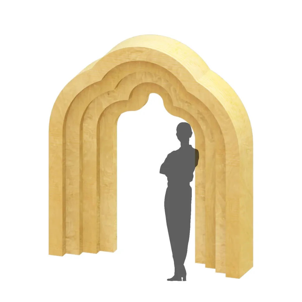 Collapsible 3D Seraphina Arch - 8ft Tall