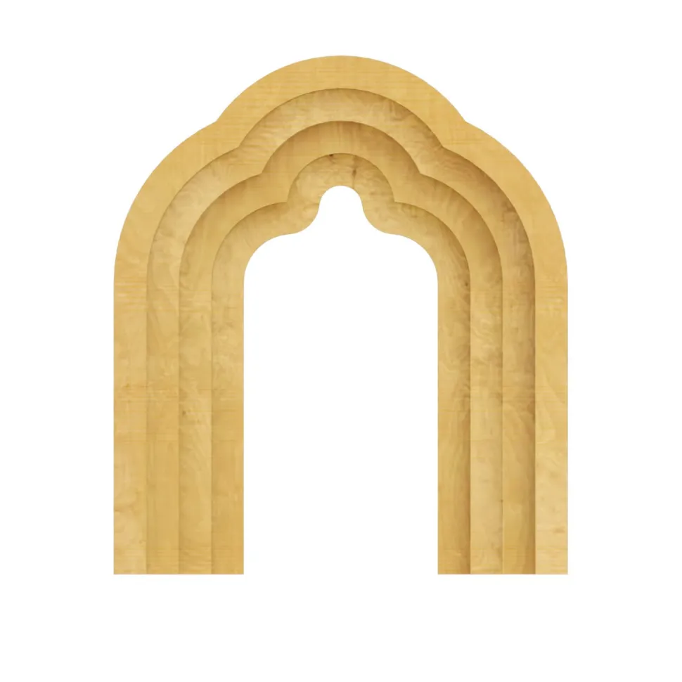 Collapsible 3D Seraphina Arch - 8ft Tall