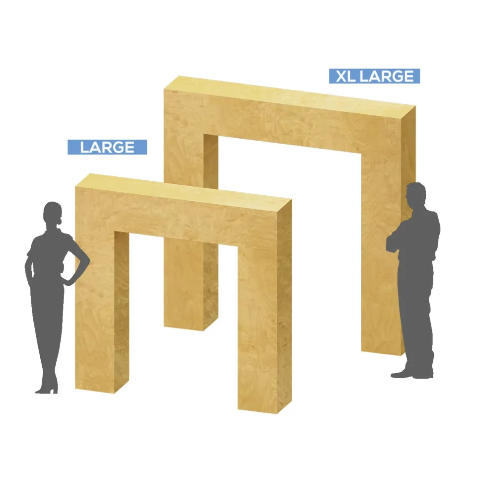 Collapsible 3D Square Open Arch - Set of 2 Arches!