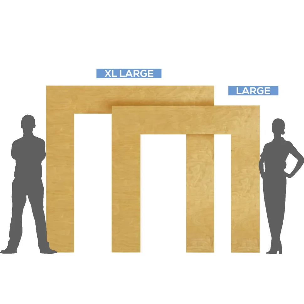 Collapsible 3D Square Open Arch - Set of 2 Arches!
