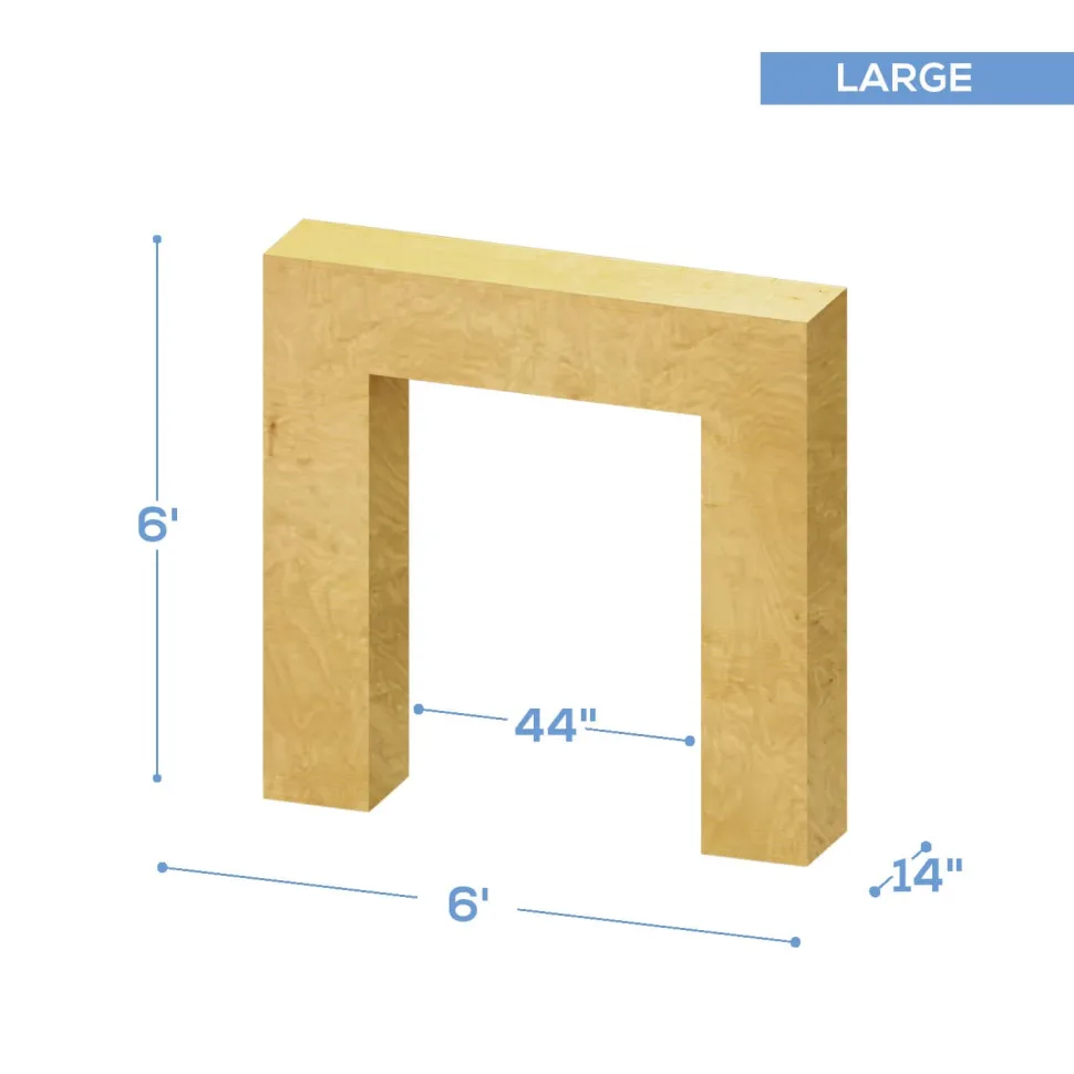 Collapsible 3D Square Open Arch - Set of 2 Arches!