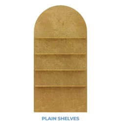 Collapsible Full Arch Interchangeable Shelf Chiara Wall - Choose Your Size!
