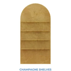 Collapsible Full Arch Interchangeable Shelf Chiara Wall - Choose Your Size!