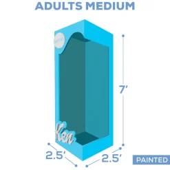 Collapsible Ken Box Photo Booth Party Prop - Variety of Sizes!