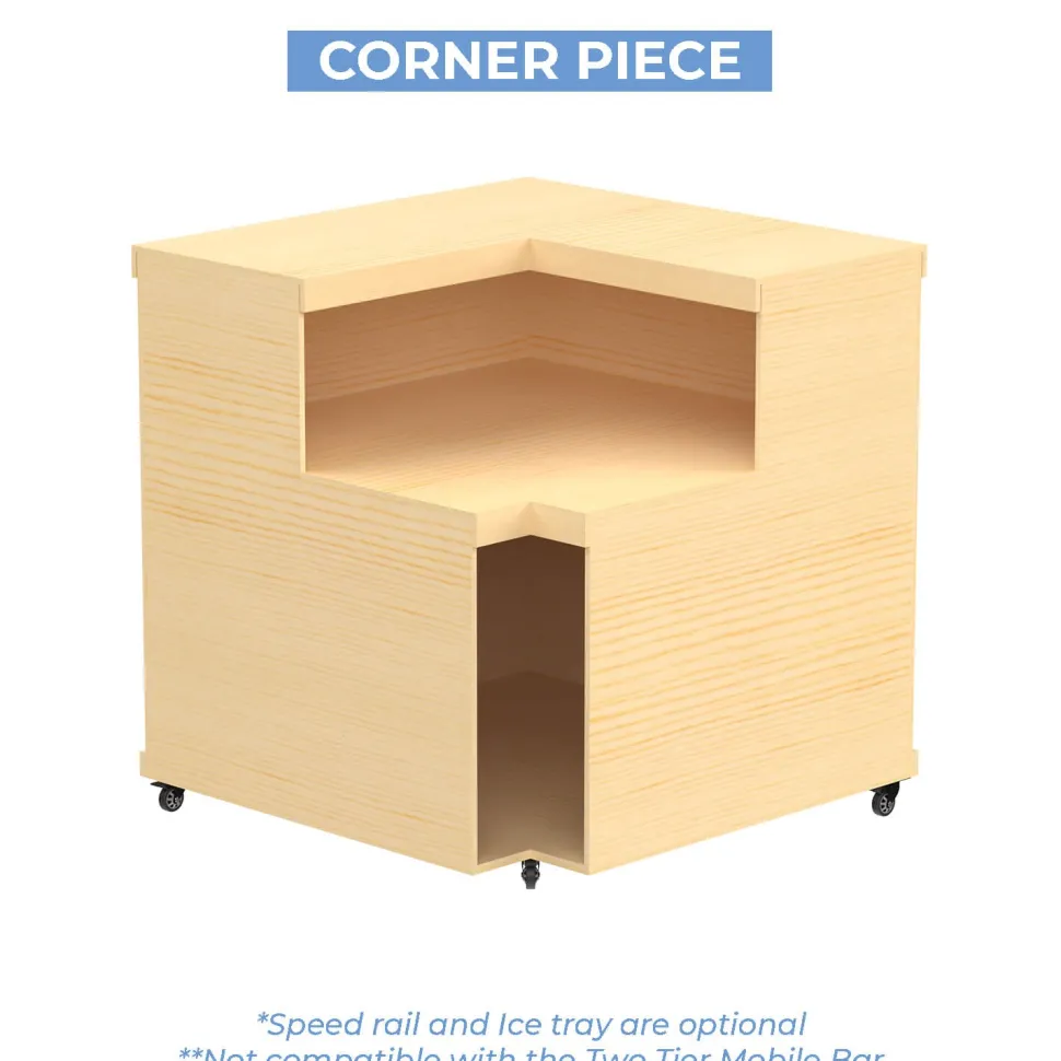 Collapsible Modular Two Tier Bar - Designed in Layout Sets
