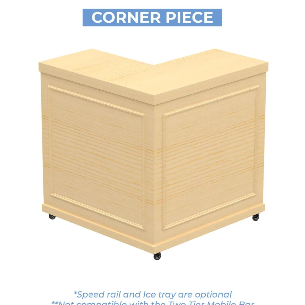 Collapsible Modular Two Tier Bar - Designed in Layout Sets