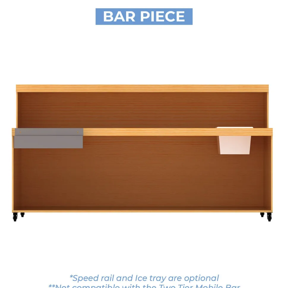 Collapsible Modular Two Tier Bar - Designed in Layout Sets
