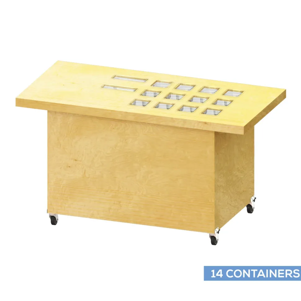 Collapsible Oversized Charcuterie Bar - 44"H x 60"W