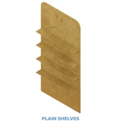 Collapsible Soft Rectangle Interchangeable Shelf Chiara Wall - 80